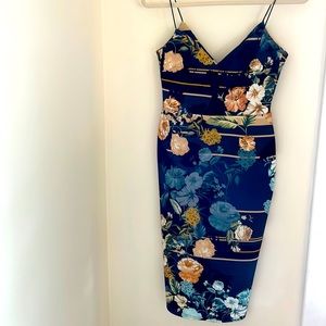 Midi Floral Bodycon ASOS dress 10/10